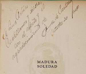 Seller image for Madura Soledad for sale by Lirolay