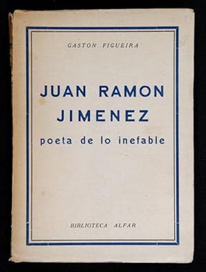 Imagen del vendedor de Juan Ramn Jimnez, poeta de lo inefable a la venta por Lirolay