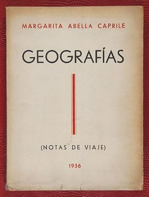 Immagine del venditore per Geograf�as : Notas de viaje venduto da Lirolay