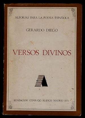 Seller image for Versos Divinos for sale by Lirolay
