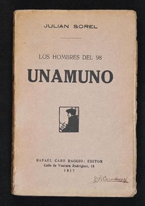 Seller image for Los Hombres del 98. Unamuno for sale by Lirolay