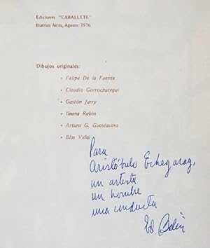 Imagen del vendedor de 5 Poemas con pintores y 1 para Alfonsina a la venta por Lirolay