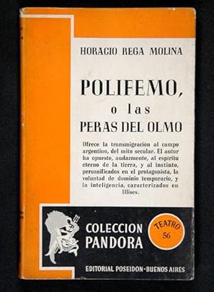 Seller image for Polifemo, o las Peras del Olmo : Misterio Dramtico Pastoril en 4 Jornadas for sale by Lirolay