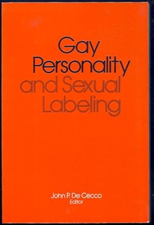 Seller image for Gay Personality and Sexual Labelling. for sale by Truman Price & Suzanne Price / oldchildrensbooks