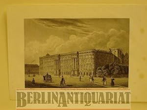 Immagine del venditore per Das Kniglichen Schloss. Stahlstich von Finden nach Klose. venduto da BerlinAntiquariat, Karl-Heinz Than