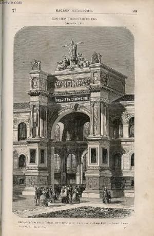 Bild des Verkufers fr LE MAGASIN PITTORESQUE - Livraison n027 - Exposition universelle de 1855,suite. zum Verkauf von Le-Livre