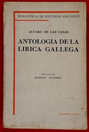 Immagine del venditore per Antologa de la Lrica Gallega venduto da Lirolay