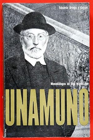 Seller image for Monodilogos de Don Miguel de Unamuno for sale by Lirolay