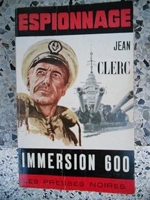 Imagen del vendedor de Immersion 600 a la venta por Frederic Delbos