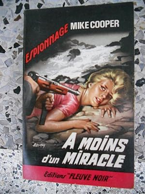 Image du vendeur pour A moins d'un miracle mis en vente par Frederic Delbos