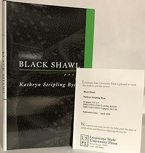 Seller image for Black Shawl: Poems. Review Copy. for sale by Thomas Dorn, ABAA