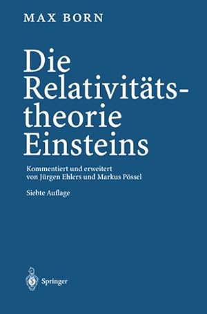 Bild des Verkufers fr Die Relativittstheorie Einsteins zum Verkauf von AHA-BUCH GmbH