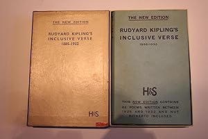 Rudyard Kipling's inclusive verse 1885-1932.