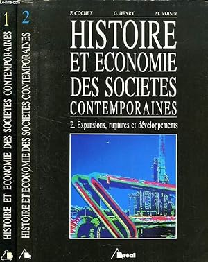 Image du vendeur pour HISTOIRE ET ECONOMIE DES SOCIETES CONTEMPORAINES, 2 TOMES mis en vente par Le-Livre
