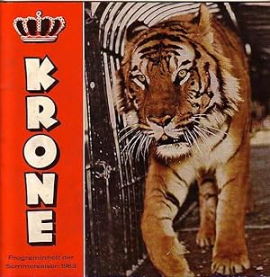 Cirkus Krone. Programmheft der Sommersaison 1963.