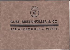 Gust. Mesenhöller & Co., Schalksmühle in Westfalen. Katalog: Factory of Forks and Rakes. Fabrique...