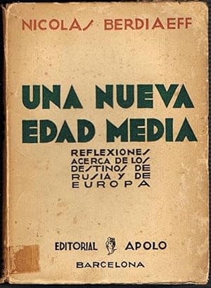 Bild des Verkufers fr UNA NUEVA EDAD MEDIA. Reflexiones acerca de los destinos de Rusia y de Europa. zum Verkauf von Asilo del libro