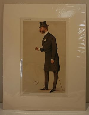 Original Ape 'Spy' Print, 'The Adjutant General', General Sir Charles Henry Ellice, K.C.B. - Vani...