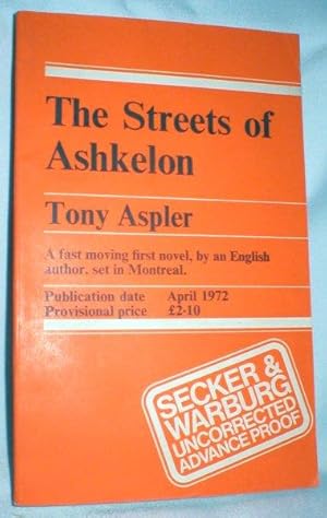 The Streets of Ashkelon (Advance Proof)