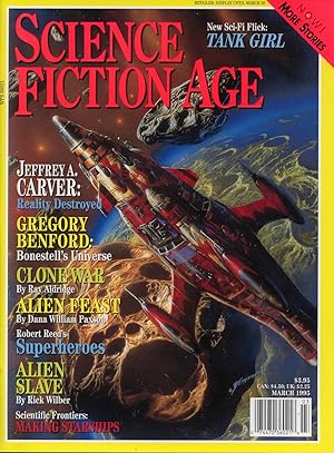 Imagen del vendedor de Science Fiction Age, March 1995 a la venta por Books Do Furnish A Room