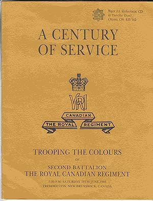Image du vendeur pour Trooping the Colours of Second Battalion the Royal Canadian Regiment mis en vente par Riverwash Books (IOBA)