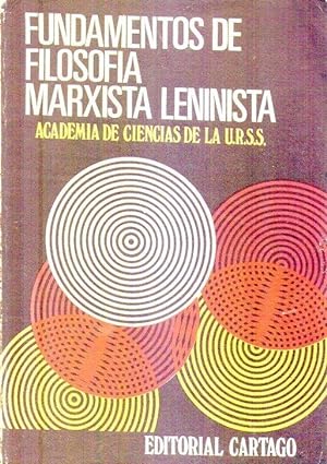 Imagen del vendedor de FUNDAMENTOS DE FILOSOFIA MARXISTA LENINISTA a la venta por Buenos Aires Libros