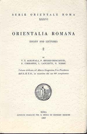 Seller image for Orientalia romana. Essays and lectures. Vol. 2 for sale by Libro Co. Italia Srl