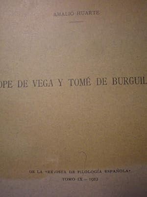 Lope de Vega y Tomé de Burguillos