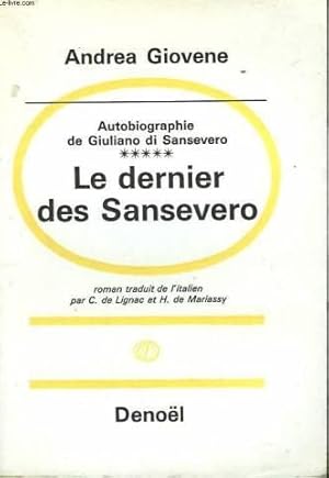 Autobiographie de Giuliano du Sansevero - Tome 5 - Le dernier des Sansevero