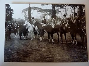 Fotografia Concorso Ippico "PREMIO AVENTINO - ROMA 27/04/1958 - Guitierrez, R. d'Ingeo - Mancinel...