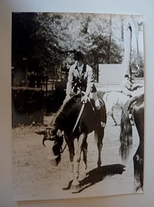 Fotografia Concorso Ippico "PREMIO GIANICOLO - ROMA 29/04/1958 - Sig.ra Zanuso THILEA"