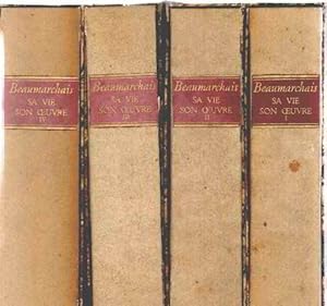 1732-1799 beaumarchais sa vie son oeuvre /memoires et theatre complet collationnés sur le premier...