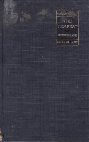 Imagen del vendedor de The Tempest; edited with a life of Shakespeare, an Account of the Theatre in his Time, and Numerous Aids to the Study of the Play a la venta por Kayleighbug Books, IOBA