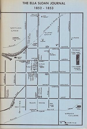 Image du vendeur pour Journal Kept by Ella Sloan During the Second Term in Crawfordsville, Commencing Thursday, Sept. 28, 1852 mis en vente par Hyde Brothers, Booksellers