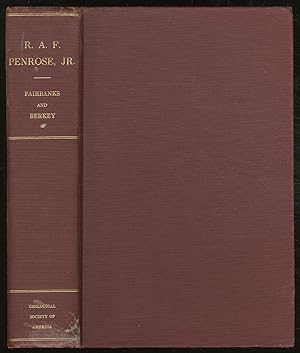 Seller image for Life and Letters of R.A.F. Penrose, Jr. for sale by Between the Covers-Rare Books, Inc. ABAA