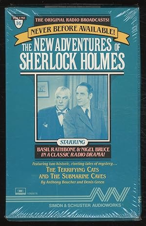 Seller image for The New Adventures of Sherlock Holmes: The Terrifying Cats and The Submarine Caves Cassette of the Original Radio Broadcasts for sale by Between the Covers-Rare Books, Inc. ABAA
