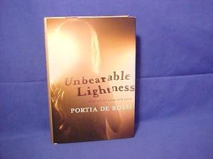 Imagen del vendedor de Unbearable Lightness a la venta por Gene The Book Peddler