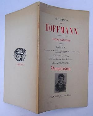 Image du vendeur pour Obras Completas De E. T. A. Hoffmann. Cuentos Fantasticos mis en vente par La Social. Galera y Libros