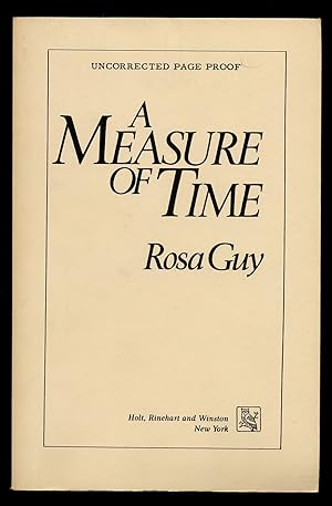 Seller image for A Measure of Time for sale by Between the Covers-Rare Books, Inc. ABAA