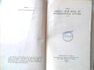 Imagen del vendedor de The Indian Year Book of International Affairs 1958. Volume 7. a la venta por books4less (Versandantiquariat Petra Gros GmbH & Co. KG)