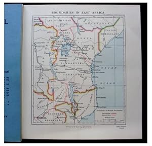 The Inter-Relations of East African Territories.