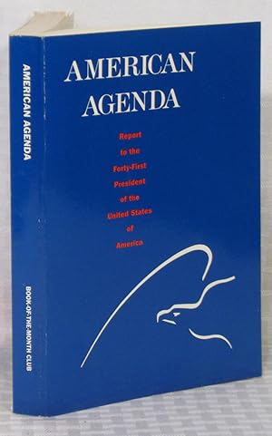 Immagine del venditore per erican agenda; Report to the Forty-First President of the United States of America venduto da you little dickens