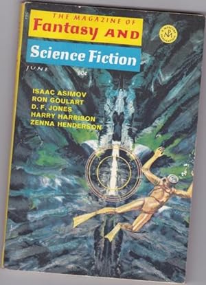 Image du vendeur pour The Magazine of Fantasy and Science Fiction June 1970, The Angry Mountain, Wife to the Lord, Hobo Jungle, The Tocsin, The Distance of Far, The Believing Child, Mother of Pearl, mis en vente par Nessa Books