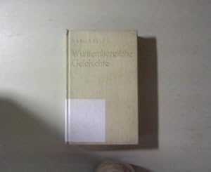 Imagen del vendedor de Wrrtembergische Geschichte. a la venta por Antiquariat Bookfarm