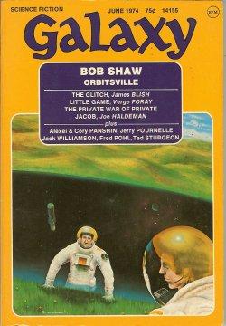 Imagen del vendedor de GALAXY Science Fiction: June 1974 ("Orbitsville") a la venta por Books from the Crypt