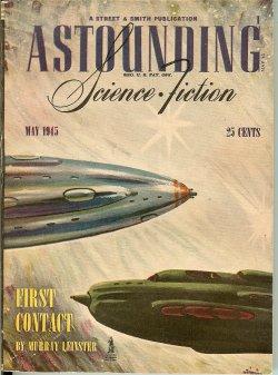 Bild des Verkufers fr ASTOUNDING Science Fiction: May 1945 zum Verkauf von Books from the Crypt