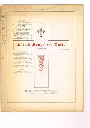 Immagine del venditore per SONG OF PENITENCE (BUSSLIED); in the Sacred Songs and Duets, Series II venduto da SUNSET BOOKS