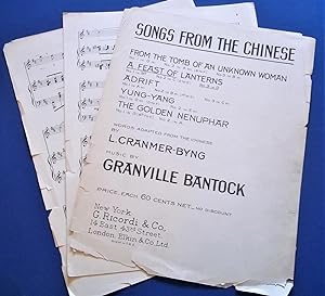 Seller image for Songs From the Chinese: A Feast of Lanterns, No. 3 in D (Sheet Music) for sale by Bloomsbury Books