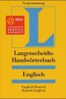 Langenscheidts Handwörterbuch Englisch. Englisch - Deutsch / Deutsch - Englisch