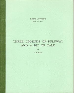 Seller image for Three Legends of Puluwat and a Bit of Talk. for sale by Asia Bookroom ANZAAB/ILAB